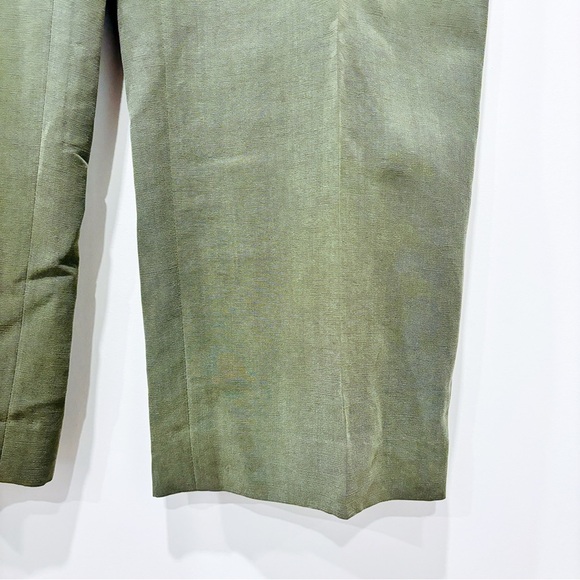 CLÉO – Khaki green straight-leg pants | Size 18 * - Picture 5 of 6